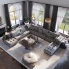 Picture of Romoland U Shaped Modular Sectional Sofa