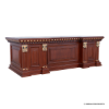 Picture of Ucla Mahogany Wood Presidential Resolute Desk with Leather Top