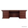Picture of Ucla Mahogany Wood Presidential Resolute Desk with Leather Top