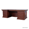 Picture of Ucla Mahogany Wood Presidential Resolute Desk with Leather Top