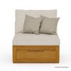 Picture of Mojave Modern Wooden Sectional Sofa With Chaise