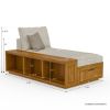 Picture of Mojave Modern Wooden Sectional Sofa With Chaise