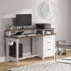 Picture of Occidental Modern Two Tier Desk with Monitor Stand