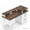 Picture of Occidental Modern Two Tier Desk with Monitor Stand
