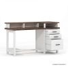 Picture of Occidental Modern Two Tier Desk with Monitor Stand