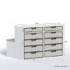 Picture of Midtown Walk In Closet Island with Drawers and Seating