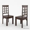 Picture of Antwerp Farmhouse X-Legs Extendable Solid Wood Dining Table Set For 8