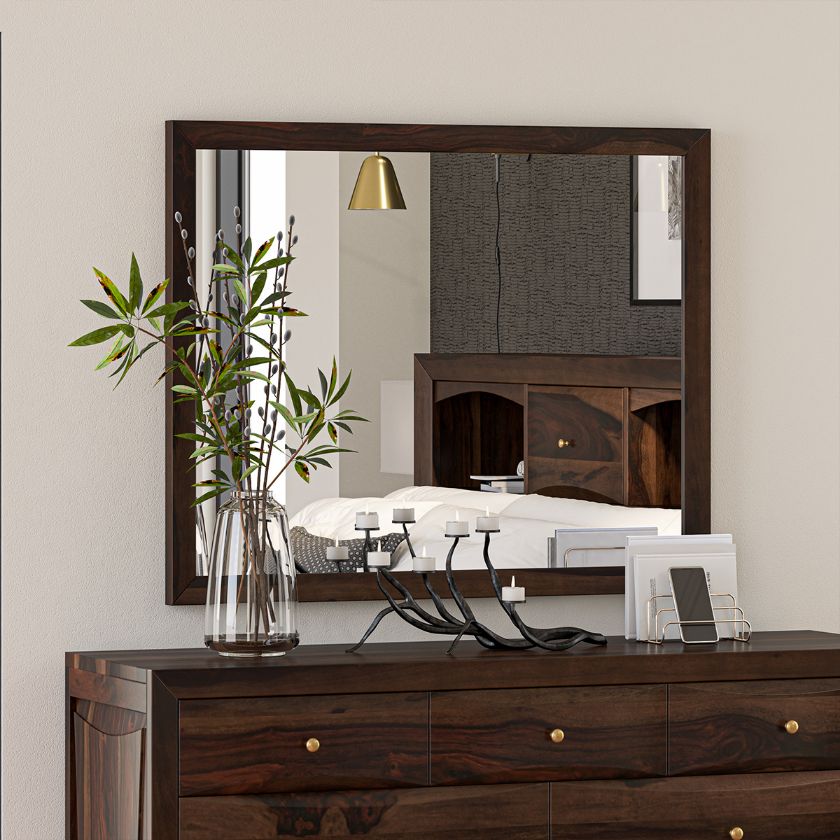 Picture of Modern Pioneer Contemporary Solid Wood Mirror Frame