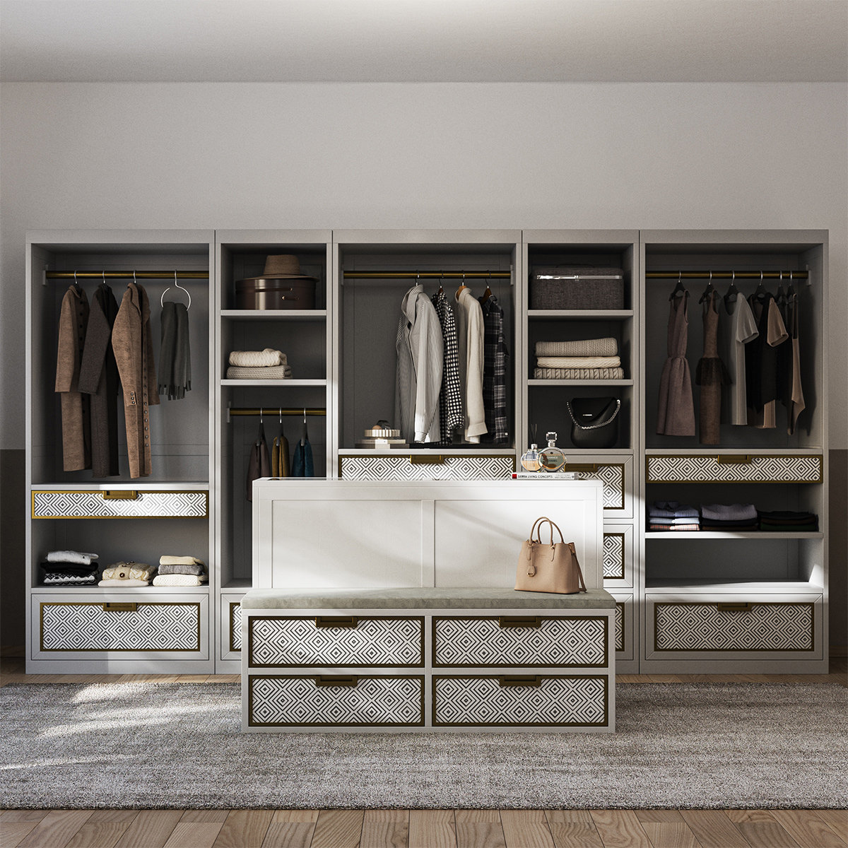 Closet with Island