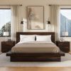 Picture of Virginia Modern Handcrafted Solid Wood Platform Bed