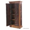 Picture of Montecito Rustic Tall Antique Armoire Cabinet with Shelves