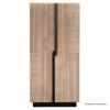 Picture of Porterville Contemporary Fluted Door Wooden Armoire 