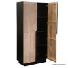 Picture of Porterville Contemporary Fluted Door Wooden Armoire 