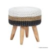 Picture of Altoona Boho Chic Round Seagrass Stool