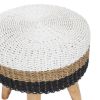 Picture of Altoona Boho Chic Round Seagrass Stool