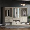 Picture of Tahoe Solid Wood Walk In Closet system with Drawers