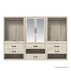 Picture of Tahoe Solid Wood Walk In Closet system with Drawers