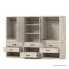 Picture of Tahoe Solid Wood Walk In Closet system with Drawers