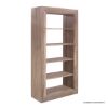 Picture of Huron Classic Solid Wood Open Shelf Bookcase 83"