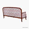 Picture of Sohocurve Louis XV Vintage Floral Upholstered 3 Seater Sofa