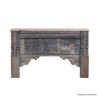 Picture of Kentfield Solid Wood Hand Carved Antique Console Table