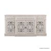 Picture of Hillsborough Distressed White Sideboard Buffet Cabinet