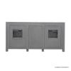Picture of Dockside Vintage Grey 72 Inch Bathroom Vanity with Sink Space