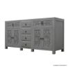 Picture of Dockside Vintage Grey 72 Inch Bathroom Vanity with Sink Space