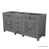 Picture of Dockside Vintage Grey 72 Inch Bathroom Vanity with Sink Space