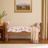 Picture of Japantown Vintage Floral Upholstered Bench with Arms