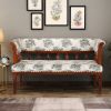 Picture of Broadway Floral Upholstery Traditional Settee Bench