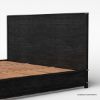 Picture of Lebec Black Alaskan King Bed Frame with Headboard