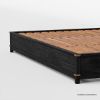 Picture of Lebec Black Alaskan King Bed Frame with Headboard