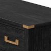 Picture of Lebec Rustic Extra Large Black 9 Drawer Dresser