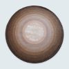 Picture of Olds Modern Ombre Effect Gradient Brown Round Rug