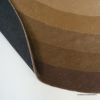Picture of Olds Modern Ombre Effect Gradient Brown Round Rug