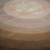 Picture of Olds Modern Ombre Effect Gradient Brown Round Rug