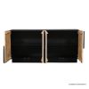 Picture of Porterville Contemporary Fluted Sideboard Cabinet with Storage