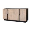 Picture of Porterville Contemporary Fluted Sideboard Cabinet with Storage