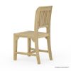 Picture of Fulton Solid Teak Wood Outdoor Vertical Slatted Dining Chair