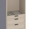 Picture of Liard Modular wooden Closet systems with Steam Closet Space