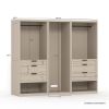 Picture of Liard Modular wooden Closet systems with Steam Closet Space
