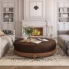Picture of Carling Extra Large Leather Ottoman Coffee Table