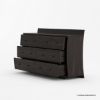 Picture of Sligo Modern Sleigh Solid Wood 6 Drawer Dresser