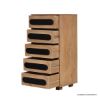 Picture of Streamside Solid Wood Tallboy 5 Drawer Chest Dresser