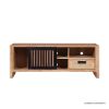 Picture of Silverstream Low Profile Media Console with Slatted Sliding Door (55")
