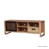 Picture of Silverstream Low Profile Media Console with Slatted Sliding Door (55")