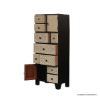 Picture of Austria Hand Carved Off White Tallboy Dresser