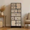 Picture of Austria Hand Carved Off White Tallboy Dresser