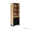 Picture of Arkansas Solid Wood Tall Bookshelf with Door